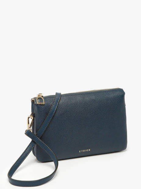 Cross Body Tas Tradition Leder Etrier Blauw tradition ETRA0143 ander zicht 2